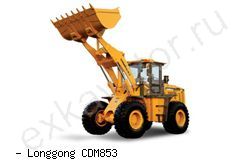 Фронтальные погрузчики колесные Lonking CDM853