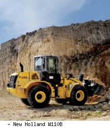 Фронтальные погрузчики колесные New Holland W 110B