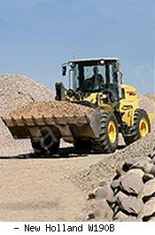 Фронтальные погрузчики колесные New Holland W 190B