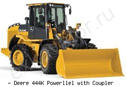 Фронтальные погрузчики колесные John Deere 444K Powerllel with Coupler
