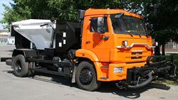 Машины для ямочного ремонта Бецема БЦМ-257 на шасси КамАЗ 43253
