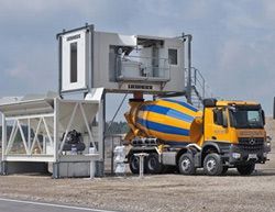 Бетонные заводы Liebherr Mobilmix 0.5-C