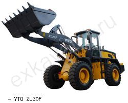 Фронтальные погрузчики колесные YTO ZL30F