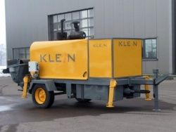 Стационарные бетононасосы Klein KTP70T