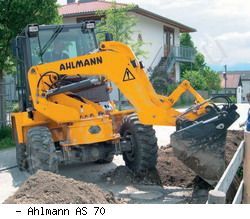 Мини-погрузчики фронтальные Ahlmann AS 70
