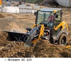 Мини-погрузчики фронтальные Ahlmann AX 100