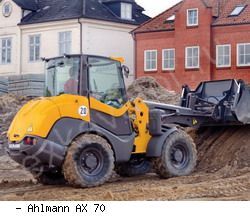 Мини-погрузчики фронтальные Ahlmann AX 70