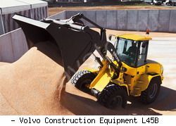 Фронтальные погрузчики колесные Volvo L45B