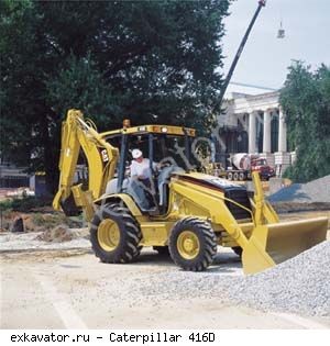 Экскаваторы-погрузчики Caterpillar 416D