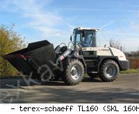 Фронтальные погрузчики колесные Terex-Schaeff TL 160 (SKL 160H)
