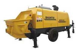 Стационарные бетононасосы Shantui HBT8016