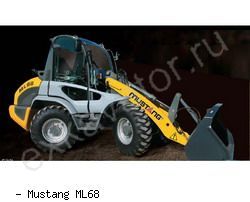 Мини-погрузчики фронтальные Mustang ML68