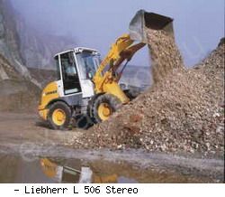 Мини-погрузчики фронтальные Liebherr L 506 Stereo