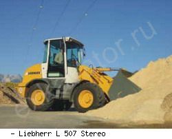 Мини-погрузчики фронтальные Liebherr L 507 Stereo