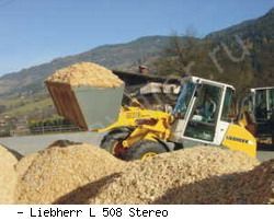 Мини-погрузчики фронтальные Liebherr L 508 Stereo