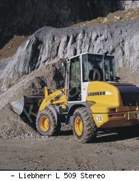 Мини-погрузчики фронтальные Liebherr L 509 Stereo