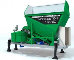 Бетонные заводы Mobilbeton 15/750