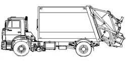 Мусоровозы КОРМЗ ЭКО-МЗ15К56