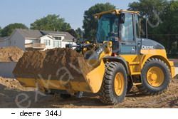 Мини-погрузчики фронтальные John Deere 344J