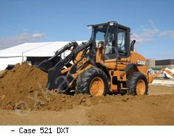 Фронтальные погрузчики колесные Case 521D XT