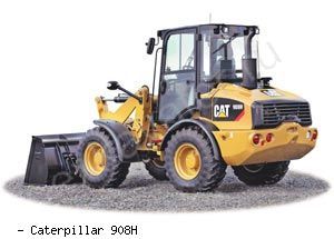 Мини-погрузчики фронтальные Caterpillar 908H