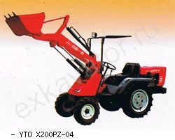 Мини-погрузчики фронтальные YTO X200PZ-04