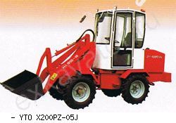 Мини-погрузчики фронтальные YTO X200PZ-05J