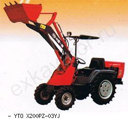 Мини-погрузчики фронтальные YTO X200PZ-03YJ