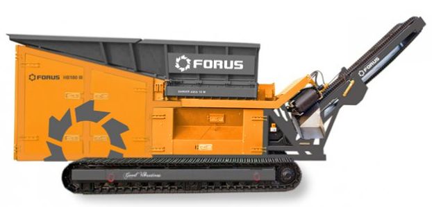 Измельчители отходов Forus HB 186 (гусеничный)