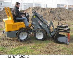 Мини-погрузчики фронтальные GiANT D262 S
