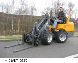 Мини-погрузчики фронтальные GiANT D265