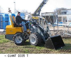 Мини-погрузчики фронтальные GiANT D335 T