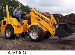 Мини-погрузчики фронтальные GiANT D491