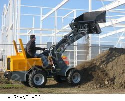 Мини-погрузчики фронтальные GiANT V361