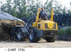 Мини-погрузчики фронтальные GiANT V741