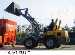 Мини-погрузчики фронтальные GiANT V881 T