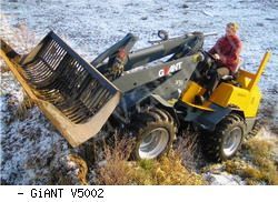 Мини-погрузчики фронтальные GiANT V5002