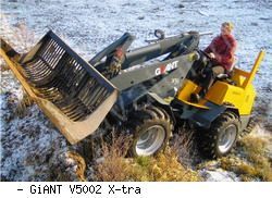Мини-погрузчики фронтальные GiANT V5002 X-tra