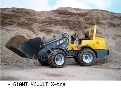 Мини-погрузчики фронтальные GiANT V6001 T X-tra