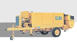 Стационарные бетононасосы Elba EBP 10020 D