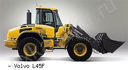 Фронтальные погрузчики колесные Volvo L45F