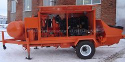 Стационарные бетононасосы Новатор БН-40Д