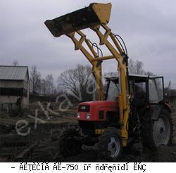 Мини-погрузчики фронтальные Блюминг БЛ-750 на тракторе ЛТЗ