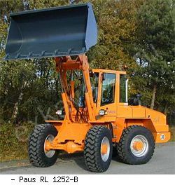 Фронтальные погрузчики колесные Paus RL 1252-B