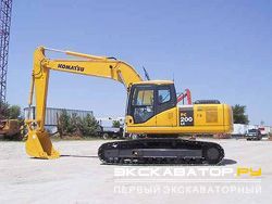 Гусеничные экскаваторы Komatsu PC200-7