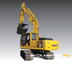 Гусеничные экскаваторы Komatsu PC200LC-8HD