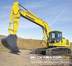 Гусеничные экскаваторы Komatsu PC350LC/NLC-8
