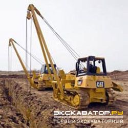 Трубоукладчики гусеничные Caterpillar PL61