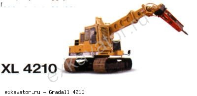 Нестандартные экскаваторы Gradall XL4210II