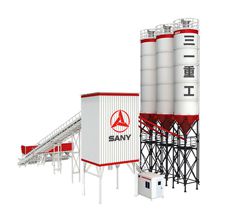 Бетонные заводы Sany HZS120F8